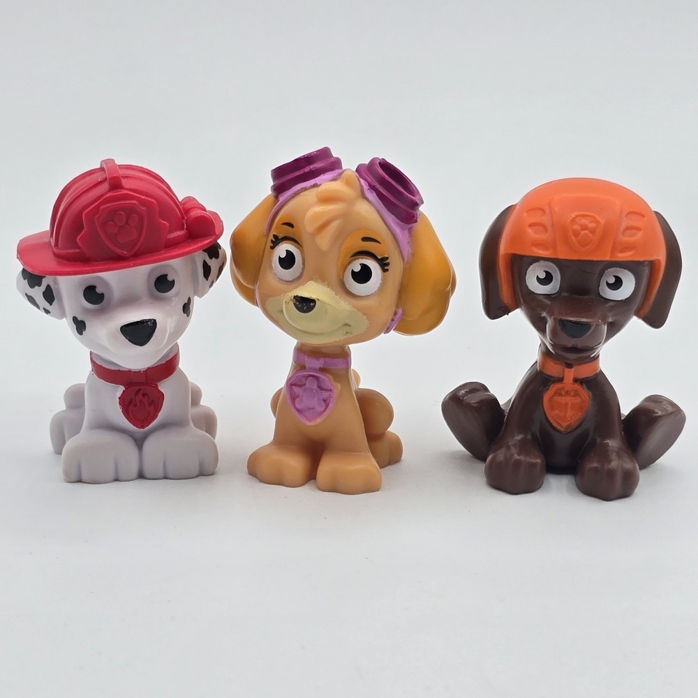 Paw Patrol Sky Marshall Zuma Mini Figure Loose 1.5" Figure Spin Master Lot
